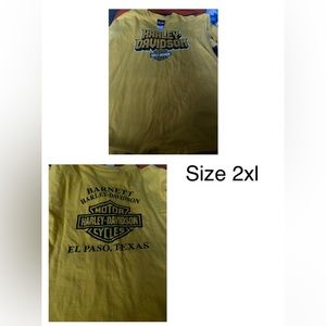 HARLEY DAVIDSON EL PASO TX SHIRT
